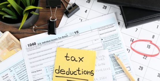 tax deductions banner